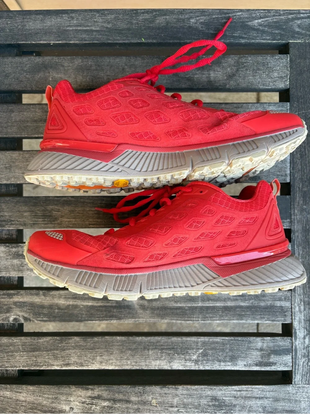 The North Face lightweight red